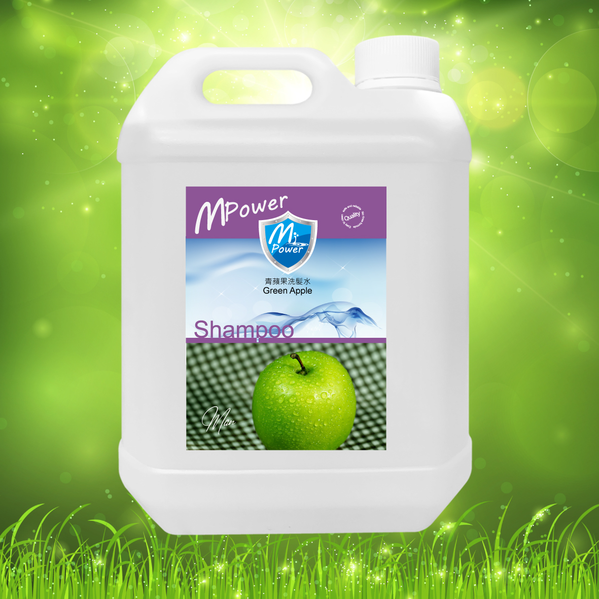F100 青蘋洗髮水 4L $50.00 
